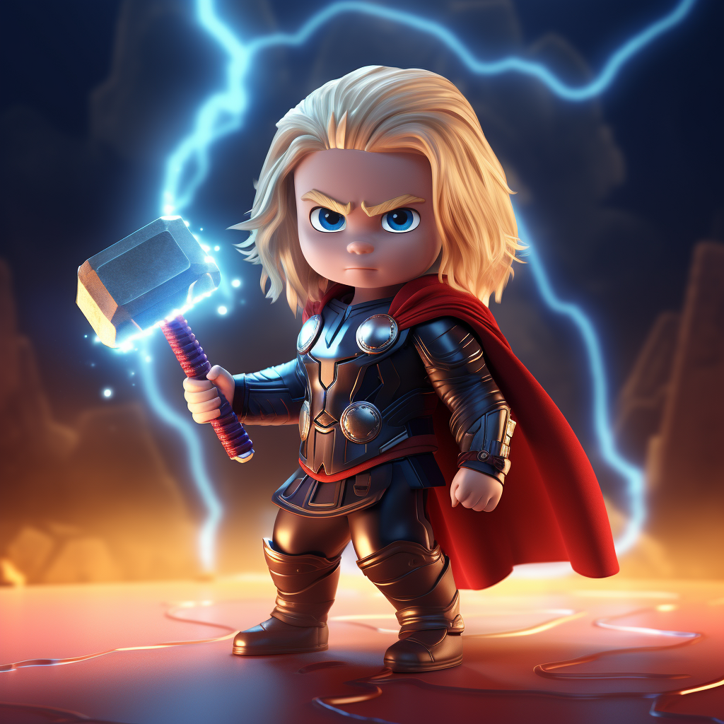 Tiny Thunder: The Chronicles of Infant Thor