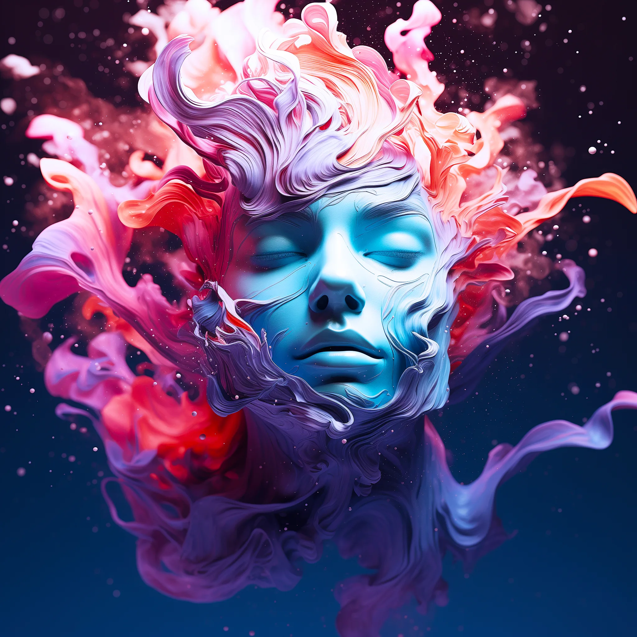 Fluid Fusions: A Symphony of Ink and Movement in Alberto Seveso’s Art